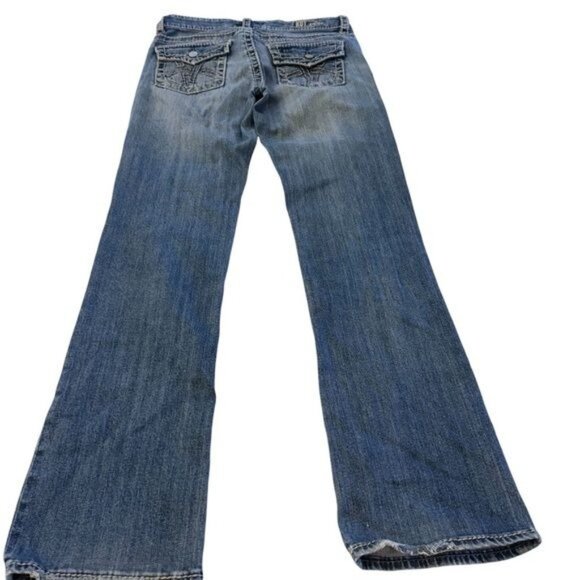 Kut from the Kloth Women’s Jeans Accent Pocket Boot Cut Medium Wash Size 4 Denim - Picture 8 of 16